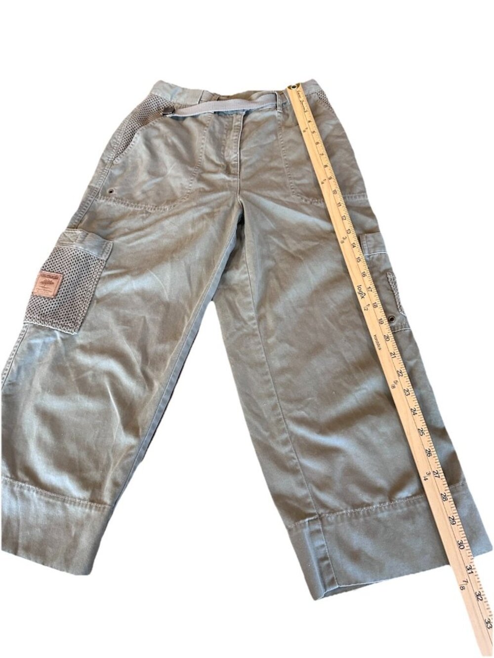 Lauren Ralph Lauren Utility Capri Pants Safari Outfitters Cargo Womens 4 - Picture 7 of 9